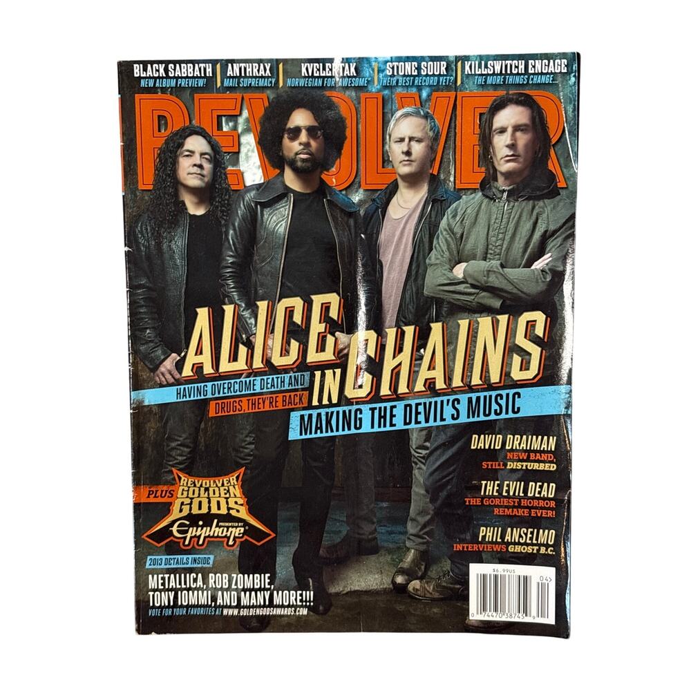 Revolver 114 April/May 2014 Pantera Black Label Society Emmure Mastodon Chidos